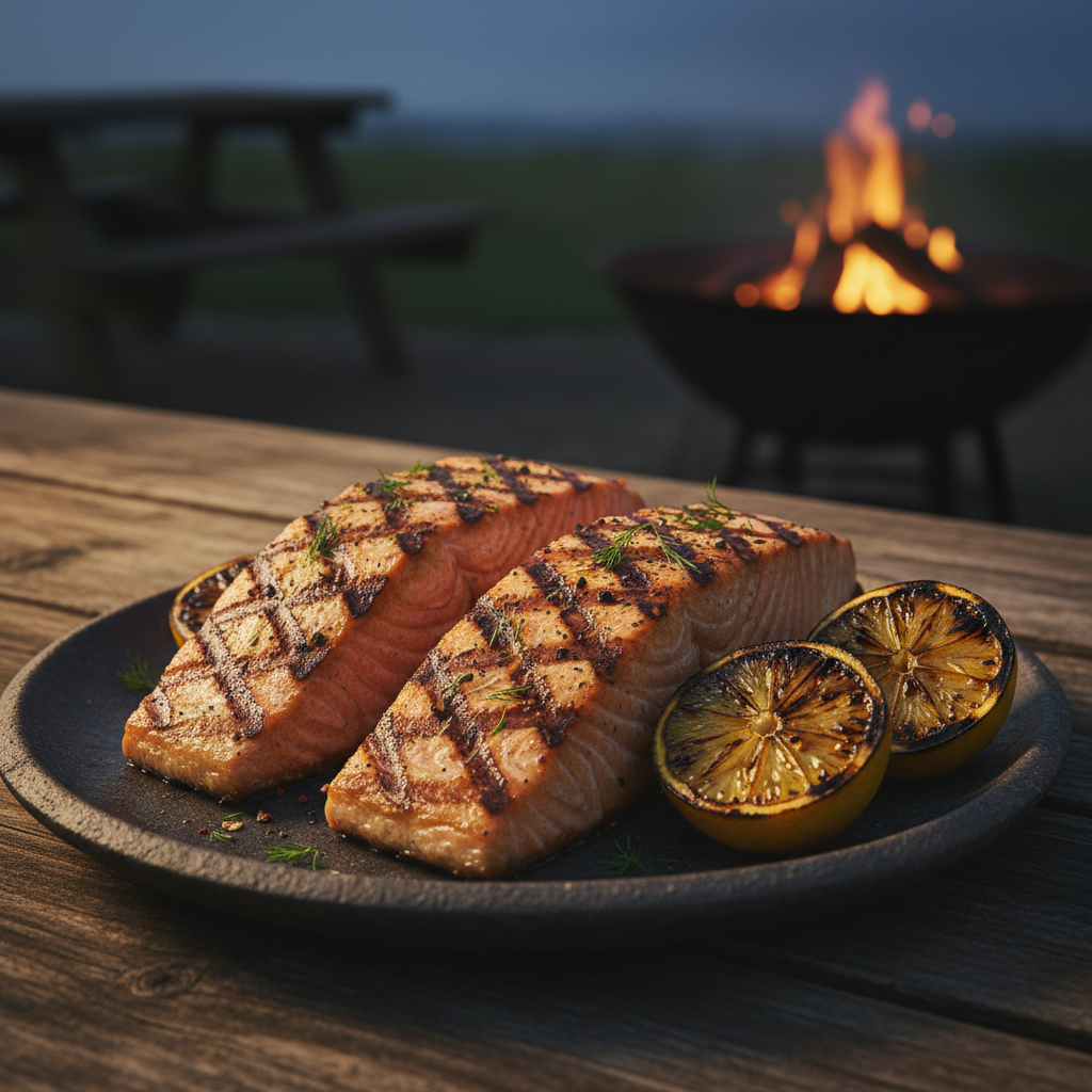 Grilled King Steaks