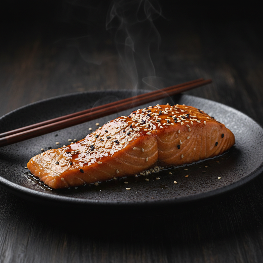 Teriyaki Glazed Coho