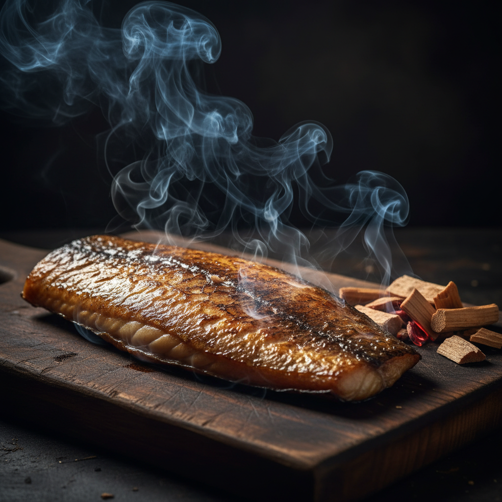 Smoked Lingcod