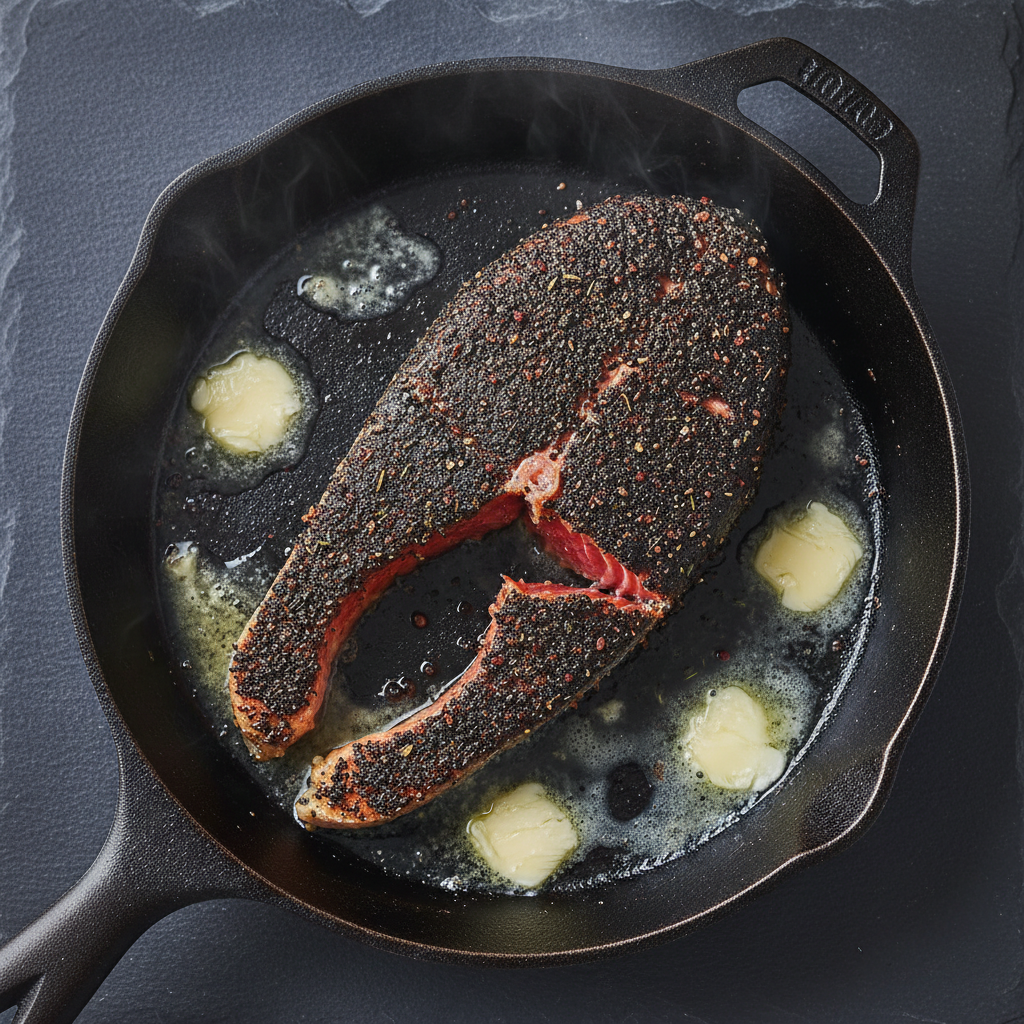 Blackened Sockeye